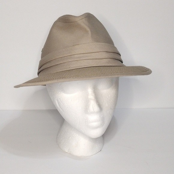 L Brand Structured Fedora Hat Western Style Made in USA Classic Cowboy Look main image 4